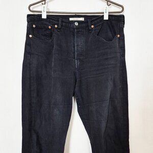 levis wedgie straight, black, W30 L26